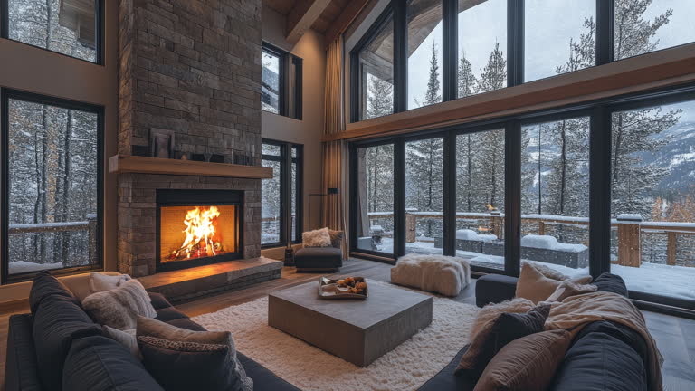 Cheminee Bois Chalet